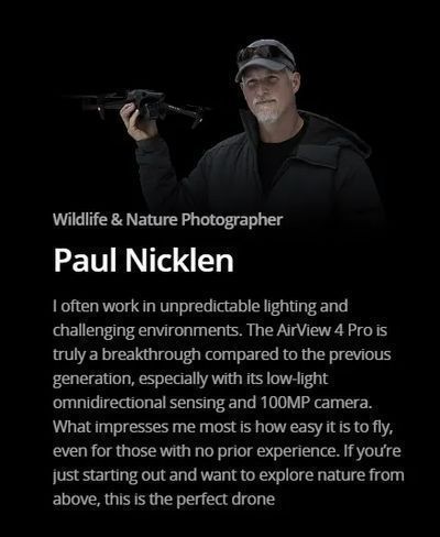 Next-Gen AirView Pro 4: Triple Camera Drone for Beginners & Pro-Level Shots